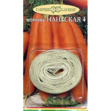Семена Морковь на ленте Нантская 4 8 м