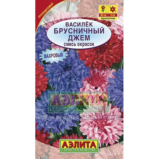 Семена Василек Брусничный джем махровый купить в Москве по низкой цене ...