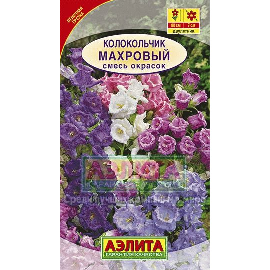 Семена Колокольчик Махровый