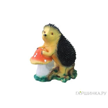 Ёжик с грибом  20*13*20