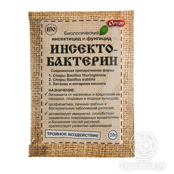 Инсектобактерин 20 г купить в Москве по низкой цене - интернет-магазин ...