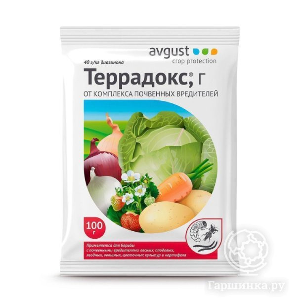 Террадокс 100гр средство от почвенных вредителей