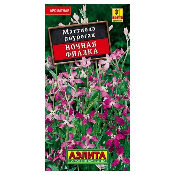 Семена Маттиола Ночная фиалка, ц/п R купить в Москве по низкой цене ...