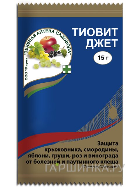 Тиовит Джет 15 гр от болезней
