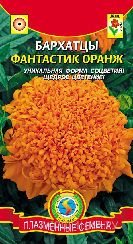Семена Бархатцы Фантастик Оранж ц.п. 30 шт