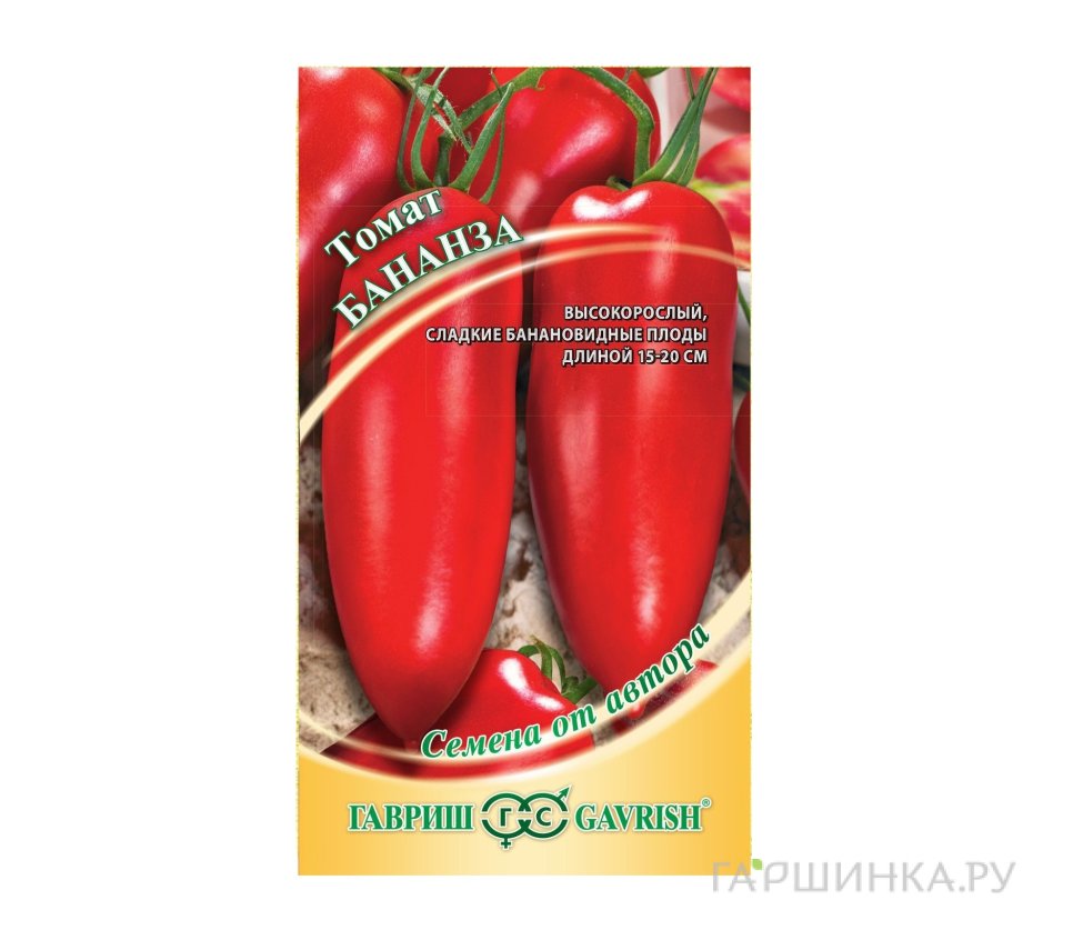 Семена Томат Бананза