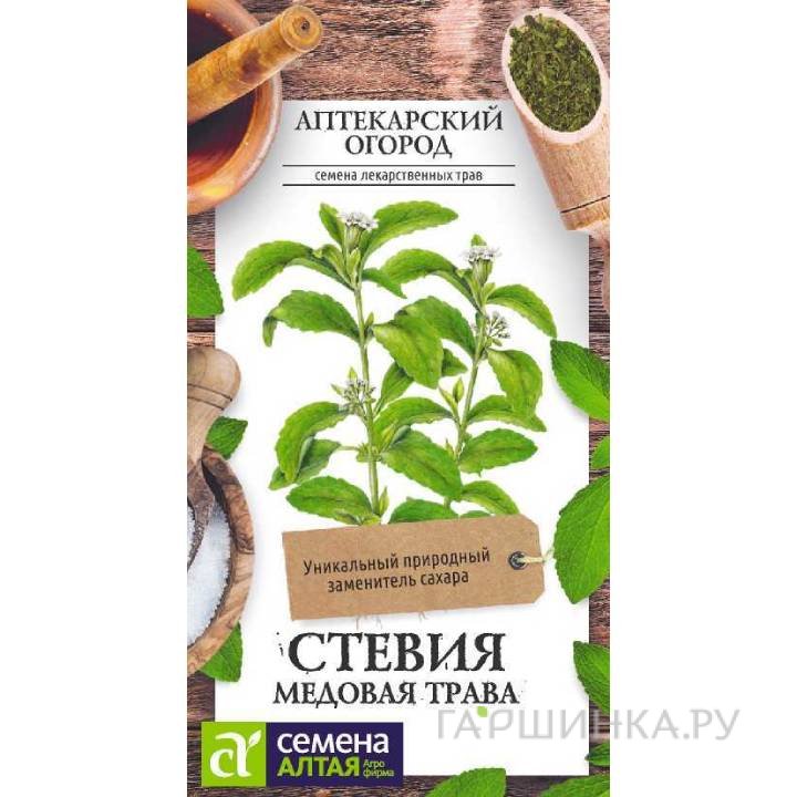 Семена Стевия Медовая Трава 5шт. ЦП