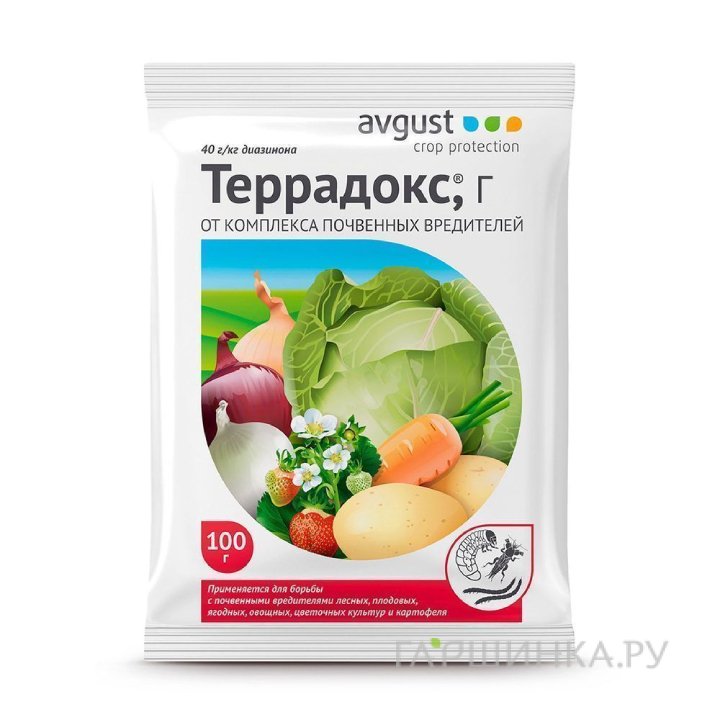 Террадокс 100гр средство от почвенных вредителей