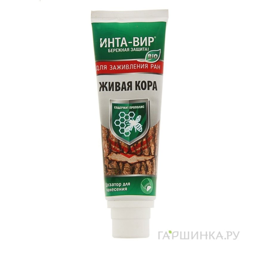 Средство для заживления ран Живая кора Инта-Вир  (туба)