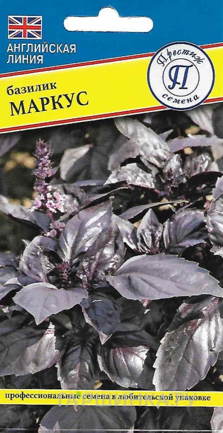 Семена Базилик "Маркус" 0,5 гр, Престиж