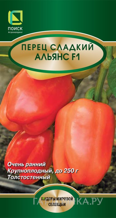 Семена Перец сладкий Альянс F1 (А) 12, Поиск