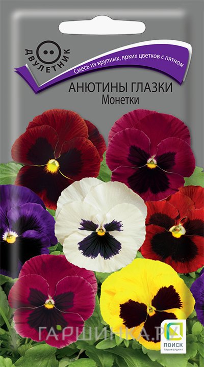 Семена Анютины глазки Монетки 0,2, Поиск