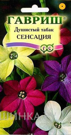 Семена Табак Сенсация, крылатый*, смесь 0,1 г