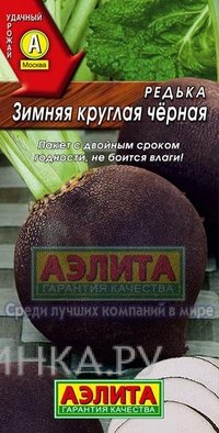 Семена Редька Зимняя круглая черная, Лидер