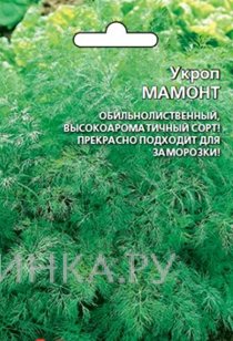 Семена Укроп Мамонт 2 г