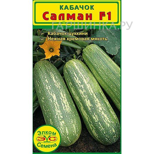 Семена Кабачок Салман F1 (5 сем.)