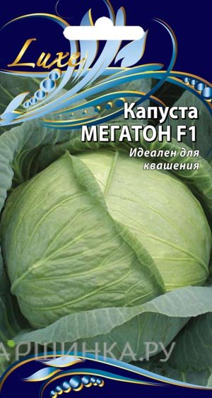 Семена Капуста б/к Мегатон (Марс), 0,1гр