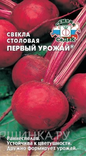 Семена Свекла Первый урожай (Евро, 3)