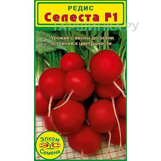 Семена Редис всесезонный Селеста F1 (1 гр.)