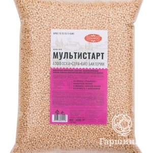 

Мультистарт (азофоска 15:15:15+cера+био)