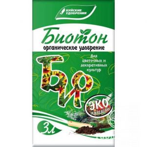 

Биотон 3 л удобрение для цветочных и декоративных культур