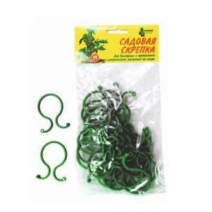 

Скрепка садовая № 2 (зелёная) 44мм