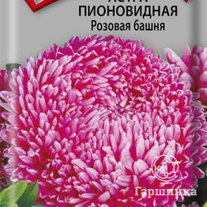

Семена Астра пионовидная Розовая башня 0,3, Поиск