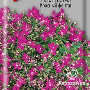 Семена Лобелия плетистая Красный фонтан 0,1 - фото 1