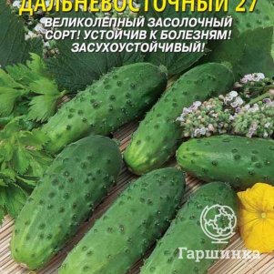 

Семена Огурец Дальневосточный 27, 12 шт, Плазменные семена