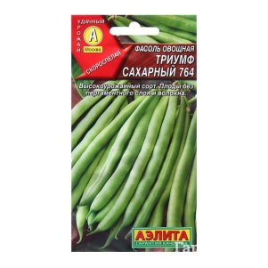 Семена Фасоль Триумф Сахарный 764, овощная, ц/п, 5 г