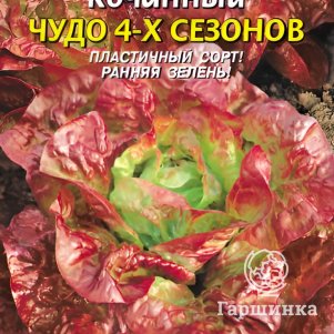 

Семена Салат Чудо 4-х сезонов 0,5 г, Плазменные семена