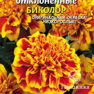 

Семена Бархатцы отклоненные Биколор 45 шт Плазменные семена