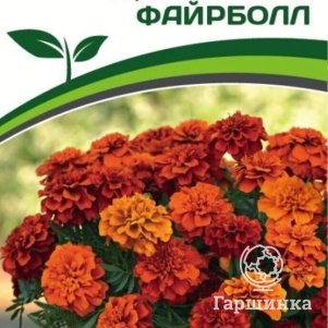 

Семена Бархатцы отклоненные Файрболл 10 шт. Партнер