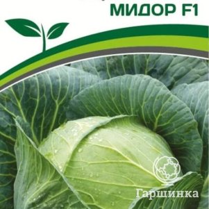 

Семена Капуста белокочанная среднепоздняя Мидор F1 0,3 гр. Партнер