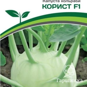 

Семена Капуста кольраби Корист F1 10 шт. Партнер