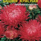 Семена  Астра Башня Красная  0,3 гр Плазменные семена